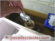 bricolaje de fontaneria - vaciando una cisterna