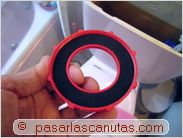 bricolaje de fontaneria - foto de anillo adaptador con arandela de goma