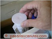 bricolaje de fontaneria - ajuste de disco inferior