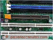 foto de ranura AGP Pro 8x - ensamblaje de un pc - montar una placa base