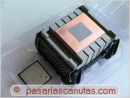 foto de disipador por el lado del compuesto t�rmico phase change - montar un ordenador - cpu y disipador