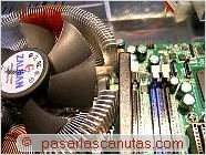 foto de comprobaci�n de proximidad de disipador y memoria  - Ensamblaje de pc - Montar CPU y dar pasta t�rmica