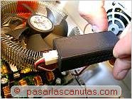 foto de regulador de velocidad del ventilador del disipador - Ensamblaje de pc