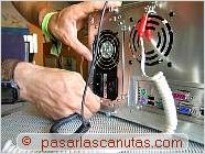 foto de instalar fuente de alimentaci�n de pc - Ensamblaje de pc - Montaje de la fuente de alimentaci�n