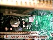 foto de conector USB en placa base - Ensamblaje de un pc - conexiones