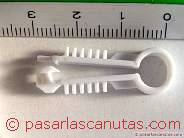 foto de grapa-taco GT66 blanca - grapas tacos en bricolaje - materiales de bricolaje