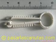 foto de grapa-taco GT100-B blanca - grapas tacos en bricolaje - materiales de bricolaje