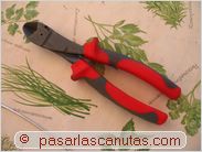 bricolaje agua caliente solar piscina - alicates de corte