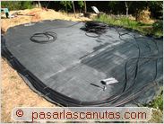 bricolaje agua caliente solar piscina - tendido