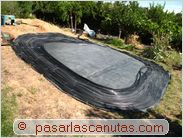 bricolaje agua caliente solar piscina - instalacion de tuberias