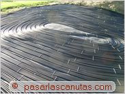 bricolaje agua caliente solar piscina - parte central de calentador solar