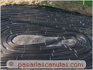 bricolaje agua caliente solar piscina - calentador solar - empalme central en S