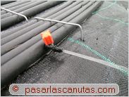 bricolaje agua caliente solar piscina - peque&ntilde;o grifo de micro riego automatico