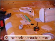 instalar aire acondicionado split - materiales adicionales