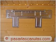 instalar aire acondicionado split - soporte de unidad interior a la pared