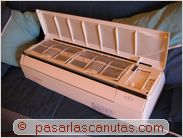 instalar aire acondicionado split - tapa de la unidad interior