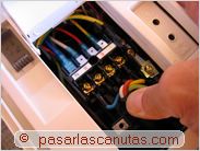 instalar aire acondicionado split - conexiones electricas de la unidad interior