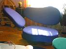 foto de sof� de carpinter�a imaginativa asim�trico tipo chaise-longue