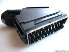 conectar pc a tv - foto de conector SCART o euroconector