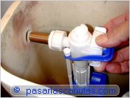 foto de descargador de una valvula de llenado de cisterna