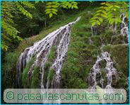 fotos de paisajes - Monasterio de Piedra - ca�da de agua