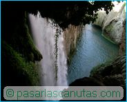 fotos de paisajes - Monasterio de Piedra - cascada