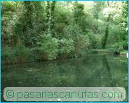 fotos de paisajes - Monasterio de Piedra estanque