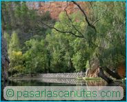 fotos de paisajes - Monasterio de Piedra - lago
