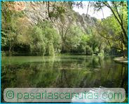 fotos de paisajes - Monasterio de Piedra - lago