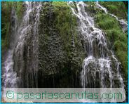 fotos de paisajes - Monasterio de Piedra - ca�da de agua