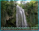 fotos de paisajes - cascada del Monasterio de Piedra