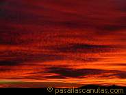 foto de paisaje al amanecer