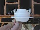 Bricolaje - Instalar lampara halogena - foto de soporte de l�mpara hal�gena sobrepuesto a bovedilla