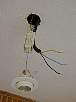Bricolaje - Instalar lampara halogena - foto de soporte de l�mpara hal�gena, transformador y cables