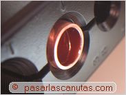 abocardador de bricolaje - detalle de sujecion del tubo de cobre