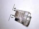 foto de la numeraci�n del conector RJ45