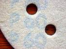 materiales de bricolaje - lijas para lijadora exc�ntrica y radial - foto de lija adhesiva tipo velcro