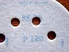 materiales de bricolaje - lijas para lijadora exc�ntrica y radial - foto de adhesivo tipo velcro de disco de lija grano 120