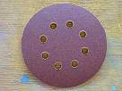 materiales de bricolaje - lijas para lijadora exc�ntrica y radial - foto de disco de lija de grano 120