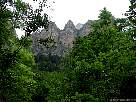 foto de paisaje de Ordesa , recorrido de la faja canarellos paredes del ca��n del Parque Nacional de Ordesa