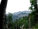 foto de paisaje de Ordesa , bosque y pared del ca��n de Ordesa