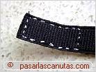 foto del velcro cosido por detr�s