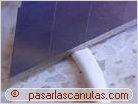 foto de corte-marcado de cable espiral de tel�fono