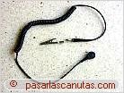 foto de cable espiral de pulsera antiest�tica profesional