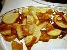 receta de cocina - patatas doradas, mmm ...