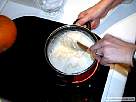 amasar la bechamel
